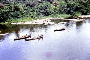 Fishermen in the Niger Delta 