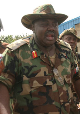 JTF Commander, Major-Gen. Sarkin Yarkin-Bello