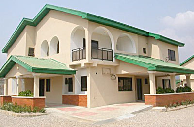 A highbrow estate in Lagos