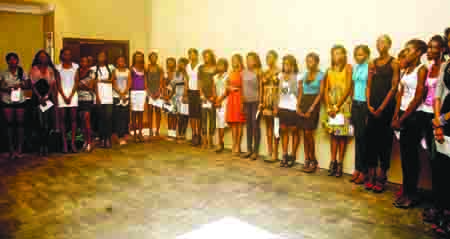 fashion flair-cross section of contestants
