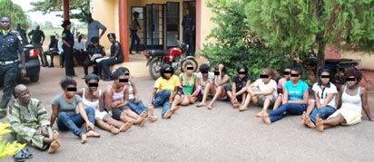 File: arrested suspects