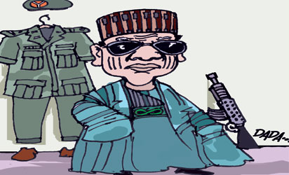 Abacha cartoon Nigeria sliding back to Abacha era - RBNP Chairman