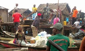 The great demolition (Makoko)