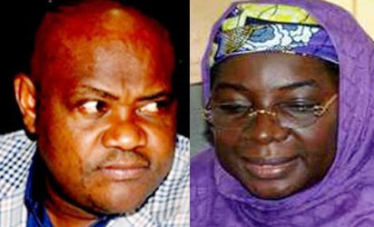 NUT Nat. President, Comrade Michael Olukoya and Education Minister, Ahmed Rufa'i