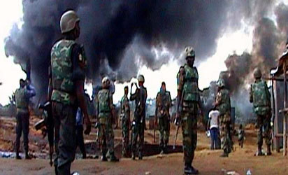 File photo: A military operation...
