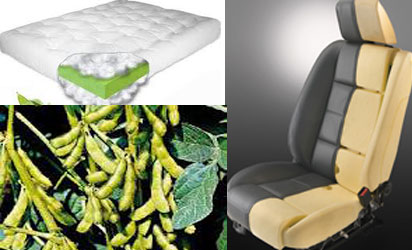 Researchers Find Uses For Soybeans Vanguard News Nigeria Pix Shows Top Soy Based Mattress Foam Down Soybeans And Right Ford S Seat