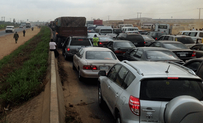  Lagos-Ibadan Expressway...today.