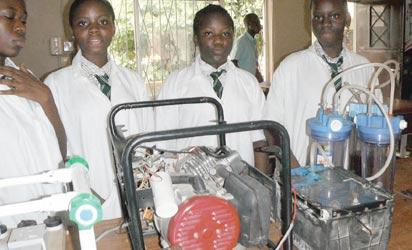 From left; Faleke Oluwatoyin, Duro-Aina Adebola, Akindele Abiola and Bello Eniola