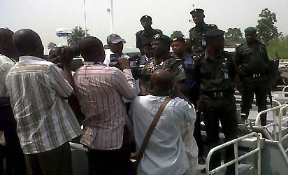*Some of the newly acquired gunboats to tackle kidnapping, piracy