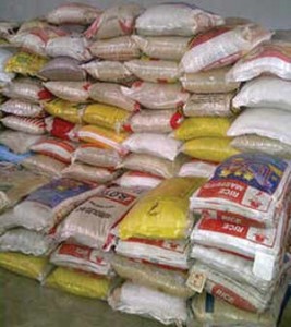 Bags of rice