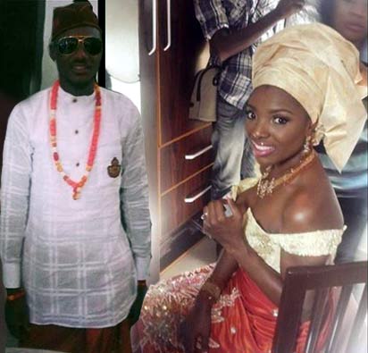 *Tuface and Annie Idibia during their traditional marriage