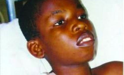 *Master Uchechukwu Ewurum...maimed following electrocution.