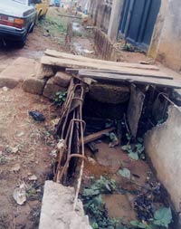 One of the abandoned road projects in Egbe/Idimu LCDA 
