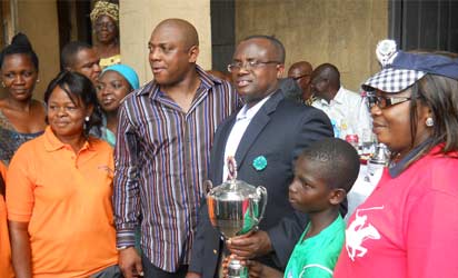 Stephen Keshi and Paul Okoku