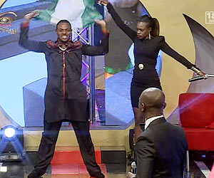 Melvin & Beverly at their eviction...