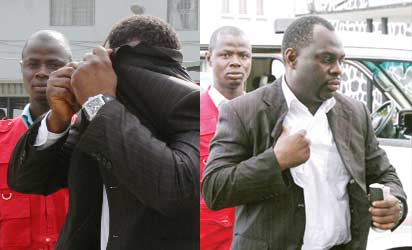 The convict, Emmanuel Ekhator