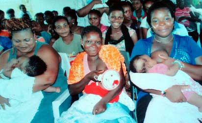 Breast feeding mothers.