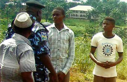 *CP Mohammed Katsina addressing the boys