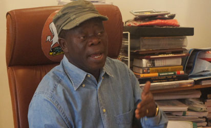 Former governor of Edo State, Comrade Adams Oshiomhole