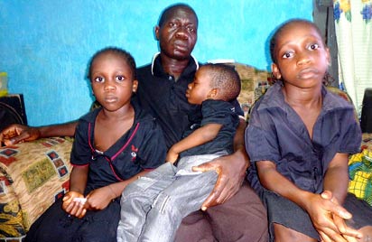 *Bereaved husband and kids... Govt insensitive