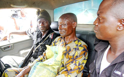 A suspect arrested.