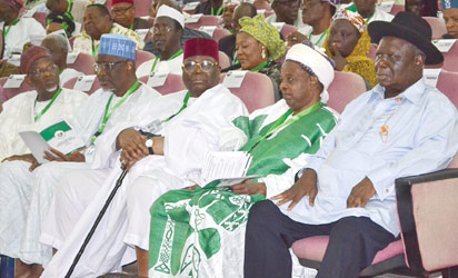 Delegates at the on-going national conference