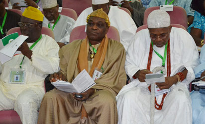 Delegates at the ongoing national confernce