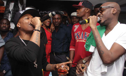 2Face, Wizkid in first collabo as Hennessy Artistry goes to Ghana 