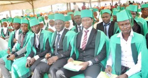 A cross section of University graduates