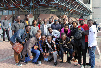 *Nelson Mandela Students in South Africa