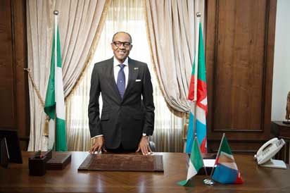 •Buhari: Decked out