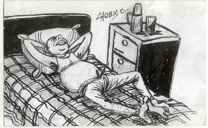 Sleep cartoon Snoring and proximate cause - Vanguard News