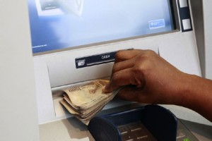 ATM cash withdrawal 