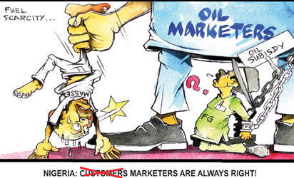 OIL MARKETERS1 Oil marketers cheat Nigerians by N198,500 per truck of product sold — Official
