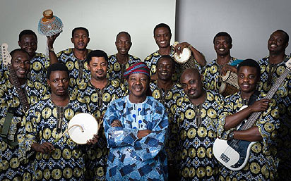 King Sunny Ade and his band. Credit: George Elijah Otumu