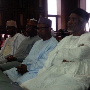 Nyako and others at the court 