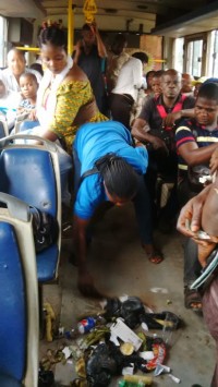 The LAGBUS sweeper in action