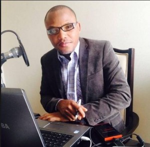 Director of pirate radio, Radio Biafra, Nnamdi Kanu