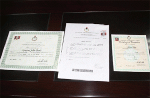 New NYSC Certificate