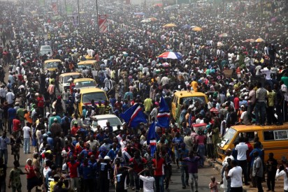 Nigerians e1446397485436 Vestiges of military dictatorship noticeable in govt —Archbishop Obinna