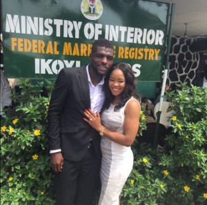 John Ogu and wife