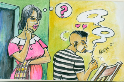 sat cartoon love Would you defy your mum to marry your hearthrob?!