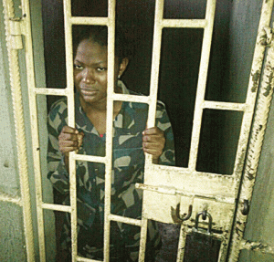 •Incarcerated over her many ordeals