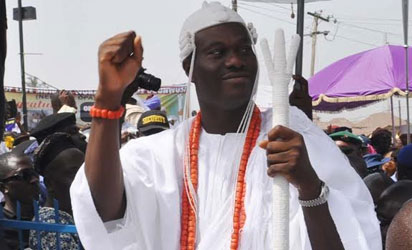 Installation ceremony of Oba Adeyeye Enitan Ogunwusi 51th Ooni of Ife