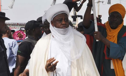 The Sultan of Sokoto at that Installation ceremony of Oba Adeyeye Enitan Ogunwusi 51th Ooni of Ife