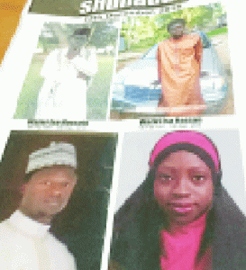 •The four children killed