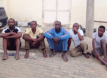 •Filling station suspects 