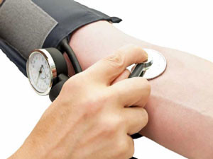 testing for high blood pressure or Hypertension