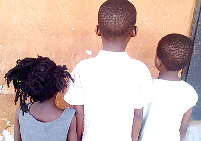 Rape: Victims 5, 8, 10-yr-old girls, at same location