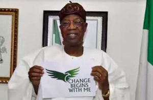 Lai Mohammed explains 'Change begins with me campaing' 